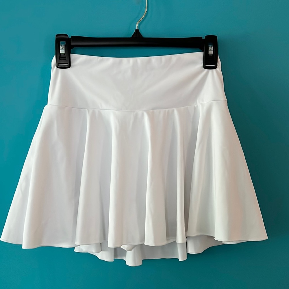 White Halara Skort